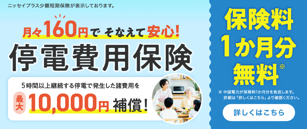 停電費用保険