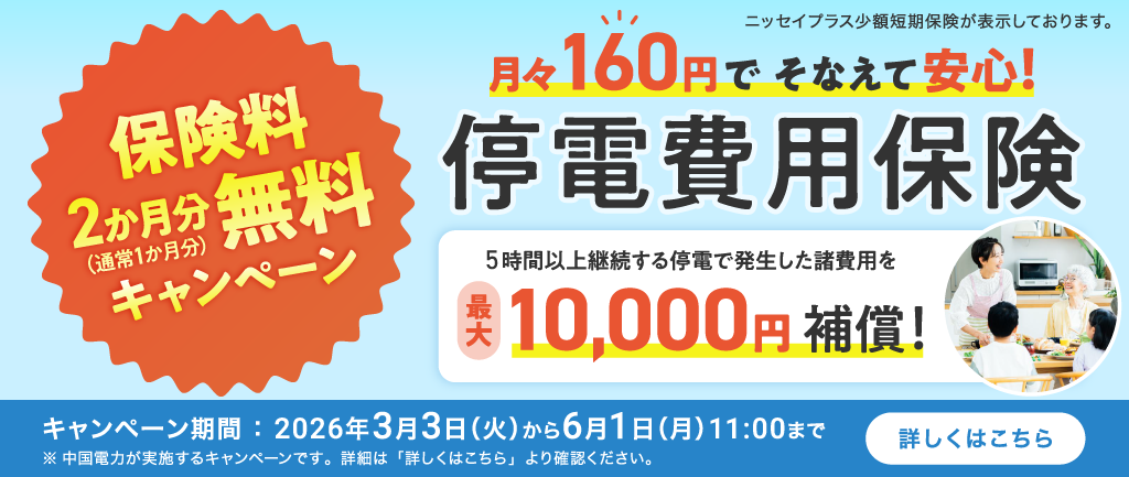 停電費用保険