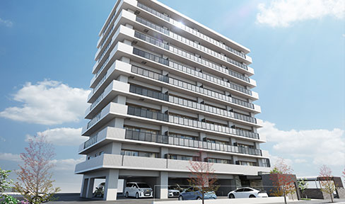 アルファステイツ西嫁島 外観