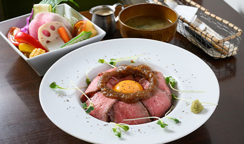 自家製ローストビーフ丼