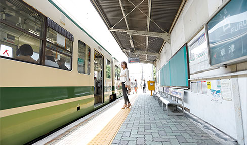 広電宮島線「古江駅」