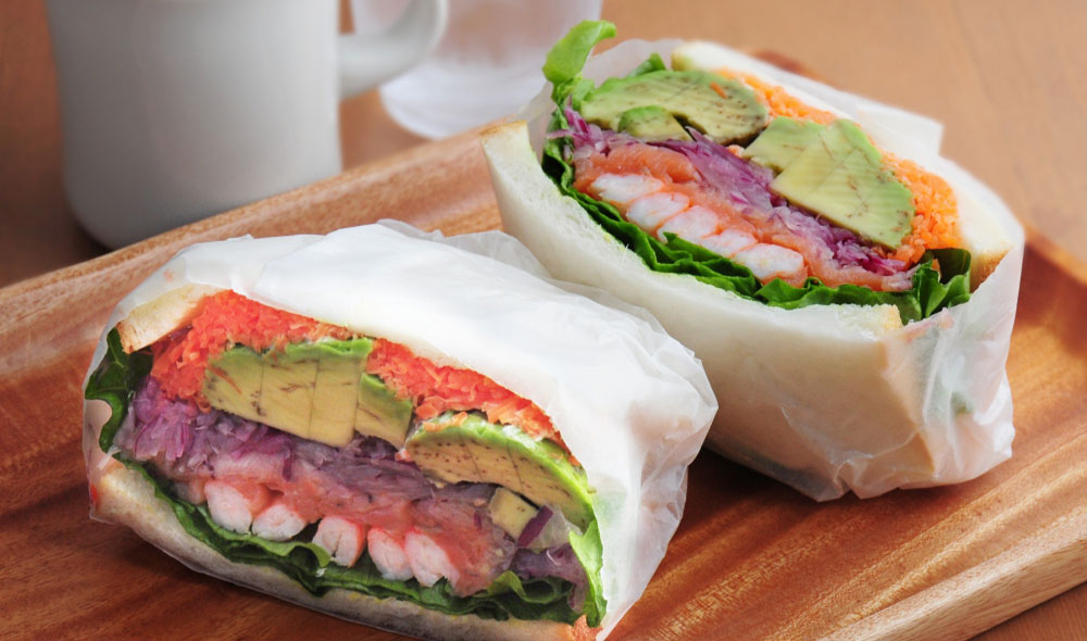 cafe TRAINNO sandwich