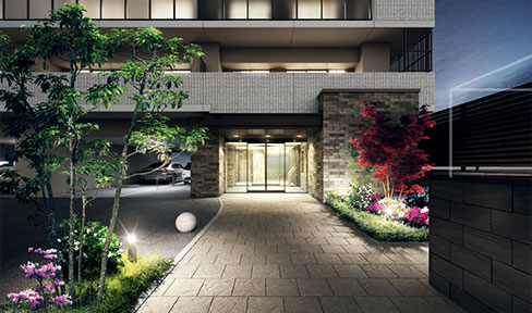 エントランスアプローチ